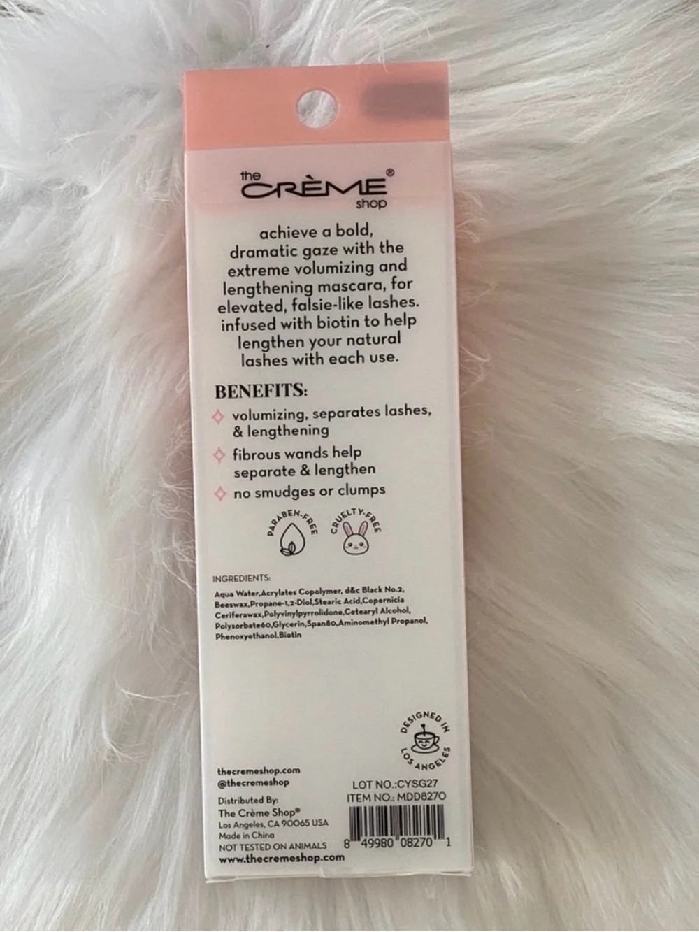 Crème 3D Mascara Dramatic Duo
